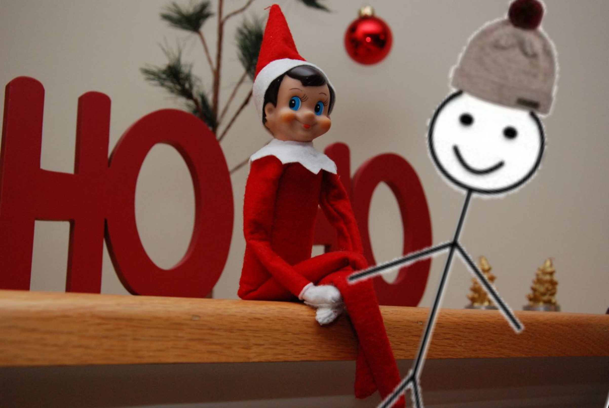 Be like Bob and forget about elf on a shelf