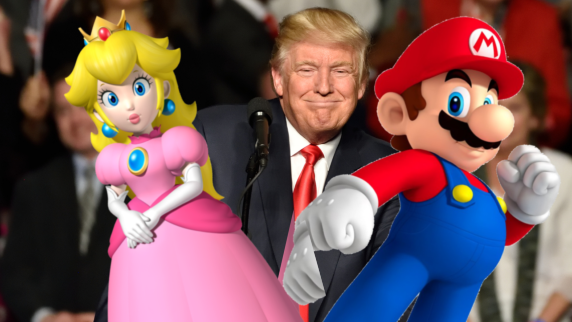 Princess Peach reveals that Mario’s scrotum looks like Donald Trump in new book